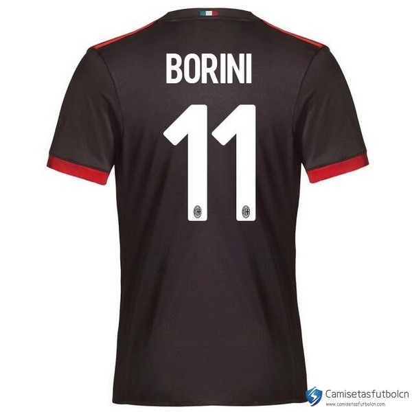 Camiseta Milan Tercera equipo Borini 2017-18